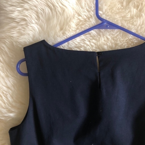 RSVP Talbots Faille Sequin Beaded Jewel Insect Top - Picture 8 of 10